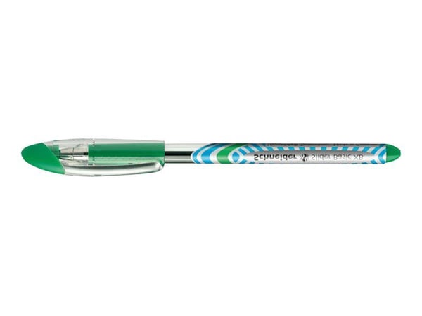 Schneider Slider Basic - Kulspetspenna - grön - 1.4 mm - extra bred