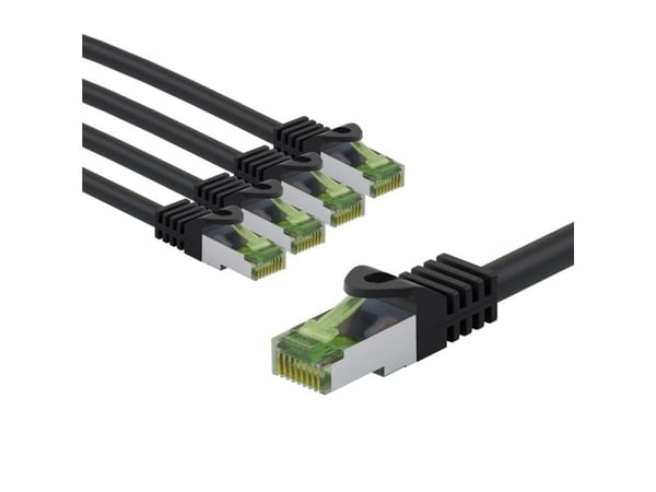 Goobay 69761, 2 m, Cat8.1, S/FTP (S-STP), RJ-45, RJ-45, Grå
