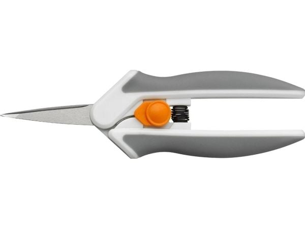 Fiskars 1070029, Voksen, Figurklipping + rett klipping, Enkel, Oransje, Hvit, Rustfritt stål, Kunst- og håndverkssaks