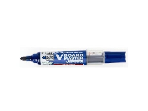 Pilot V Board Master Begreen - Markør - for whiteboard - blå - 2.3 mm - medium