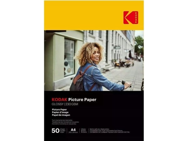 Kodak valokuvapaperi 50 kpl A4 / 230g / 21x30cm / CAT 9891-267