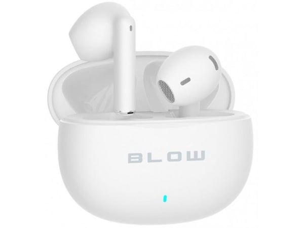 Trust Blow Earbuds ENC trådlösa hörlurar vita