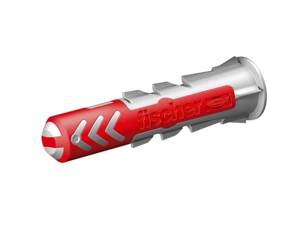 Fischer DUOPOWER 10 x 50, Ekspansjonsanker, Betong, Metall, Grå, Rød, 50 mm, 1 cm