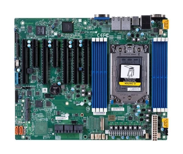 SUPERMICRO H12SSL-i - Moderkort - ATX - Socket SP3 - USB 3.0 - 2 x Gigabit LAN - inbyggda grafiken