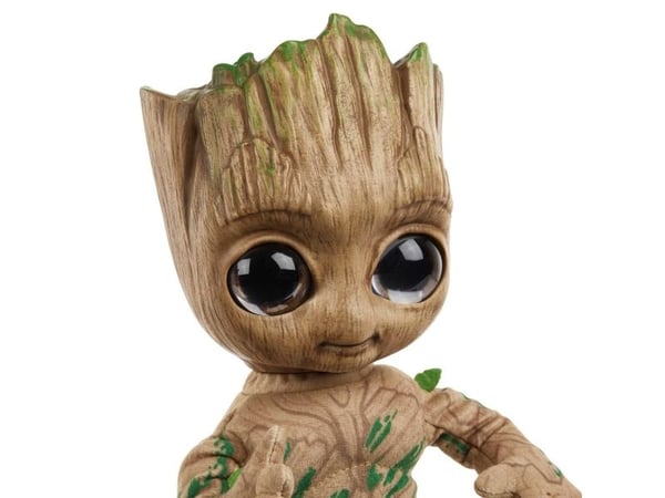 Mattel Plush with Marvel Groot function