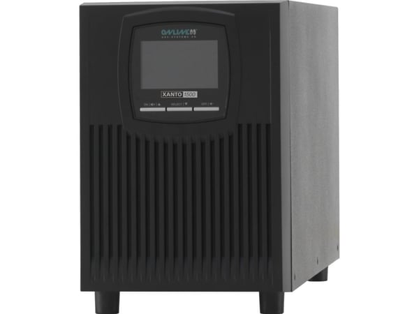 Online USV XANTO 1500 - UPS - AC 230 V - 1500 watt - 1500 VA - 9 Ah - RS-232, USB - utgangskontakter: 4