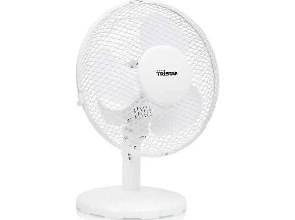 Tristar VE-5721, Husholdningsvifte, Hvit, Bord, Plast, Polypropylen (PP), 48,65 dB, 1 m³