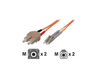 Tecline 3m 50/125 µm SC/LC, 3 m, OM2, SC, LC