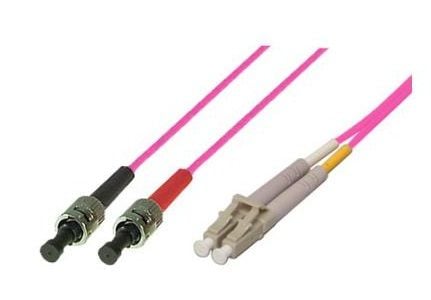 Tecline 10m 50/125 µm 2 x ST/LC, 10 m, OM4, ST, LC