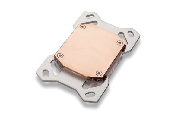 Watercool HEATKILLER IV BASIC, Vannblokk, Kobber, Polymetylmetakrylat (PMMA), Rustfritt stål, Kobberfarge, Rustfritt stål, Transparent, Muffe AM4, ...