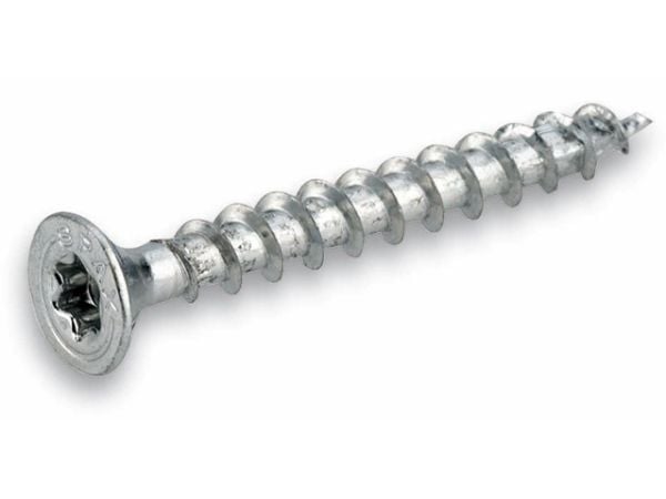 SPAX 1191010450453, Ruuvi, Metalli, Sinkki, Puu, Uppokanta, Torx, Metallinen