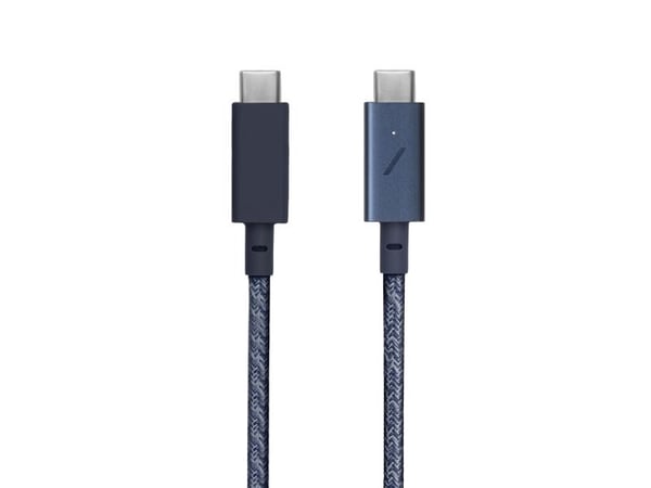 Native Union Belt Cable Pro, 2,4 m, USB C, USB C, USB 2.0, 480 Mbit/s, Sininen