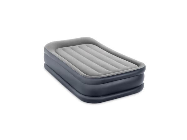 Intex DuraBeam+ Deluxe Pillow Rest Raised, Enkel madrass, Rektangel, Innebygd luftpumpe