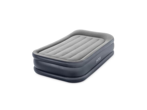 Intex DuraBeam+ Deluxe Pillow Rest Raised, Enkel madrass, Rektangel, Innebygd luftpumpe