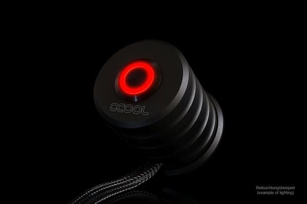 Alphacool 17428, Svart, Væske, Aluminium, 49 mm, 5 cm, 115 g