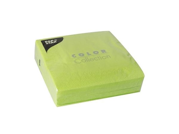 Papstar 86970, Vihreä, Lime, Käsipaperi, Yksivärinen, 46 g/m², 330 mm, 330 mm