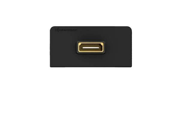Kindermann 7457 000 542, HDMI, Anthracit, Plast, 5,2 cm, 1 stk