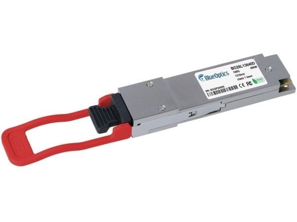 BlueOptics SPQ-CE-ER-CDFL-M-BO, Fiber optisk, 100000 Mbit/s, QSFP28, LC, 40000 m, Sølv