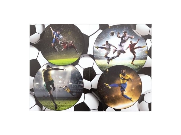 HERMA Papierkorb Fussball