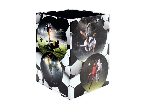 HERMA Papierkorb Fussball