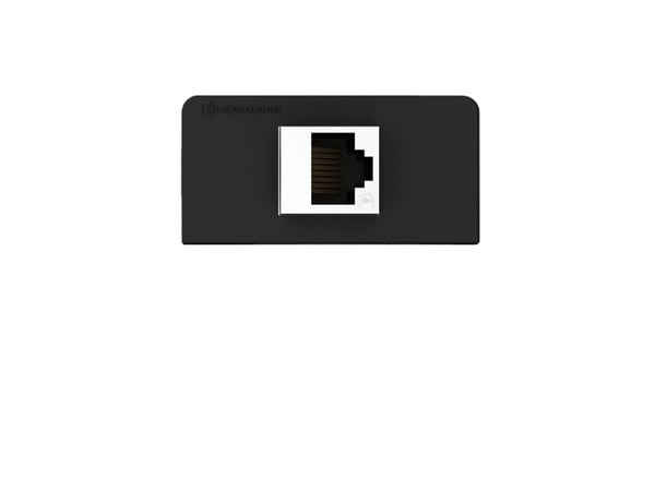 Kindermann Konnect design click Cat-6A Anthrazit, RJ-45, 6a, Antrasiitti, Muovi, 1 kpl