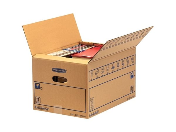 Fellowes 6203601, Lager boks, Naturlig, Rektangulær, Fotoark kartong, Mønster, 39 l