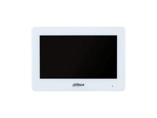 Dahua Technology VTH5123H-W, 17,8 cm (7"), TFT, 1024 x 600 piksler, Kapasitiv, Hvit, Akrylonitril-butadien-styren (ABS), Polykarbonat (PC)