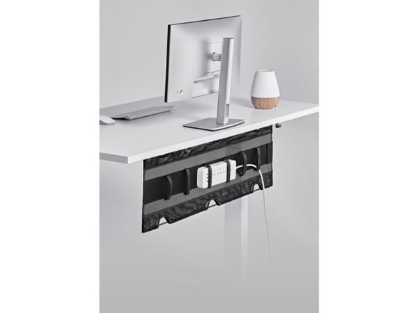 InLine 23199E, Hållare för förlängningssladdar, Svart, 30 cm, 310 mm, 910 mm, 15 mm