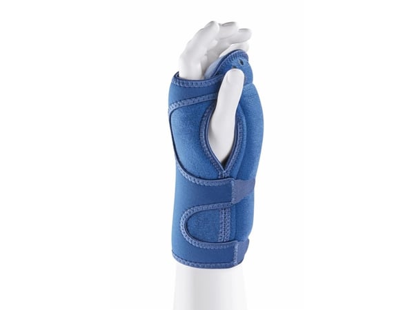 3M 48462DABI, Håndledd, Splint, En Størrelse, Nylon, Polyester, Spandex, Blå, Riktig/Høyre