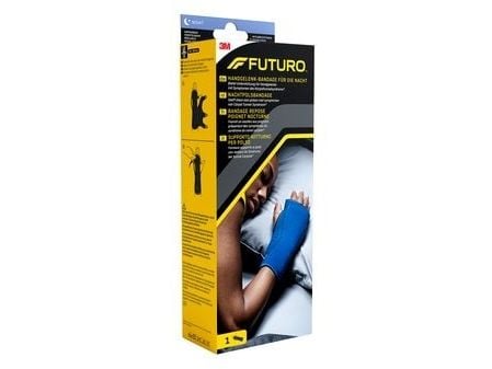 3M 48462DABI, Håndledd, Splint, En Størrelse, Nylon, Polyester, Spandex, Blå, Riktig/Høyre