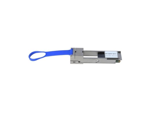 BlueOptics 4G17A10853-BO, Fiber optisk, 100000 Mbit/s, QSFP28, SFP28, 100GBASE, Blå, Sølv