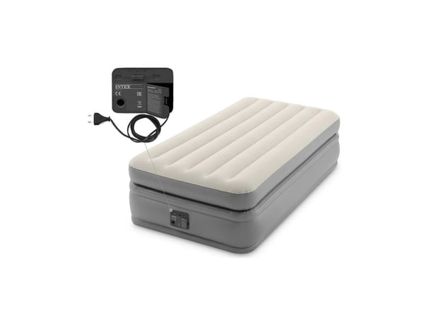Intex DuraBeam Prime Comfort Elevated, Enkel madrass, Tvilling Spiral, Rektangel