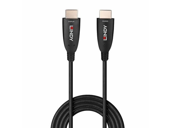 Lindy 38518, 100 m, HDMI Type A (Standard), HDMI Type A (Standard), 48 Gbit/s, Svart