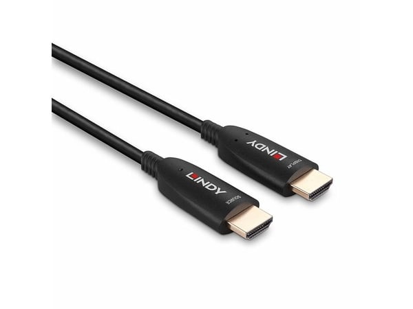 Lindy 38518, 100 m, HDMI Type A (Standard), HDMI Type A (Standard), 48 Gbit/s, Svart