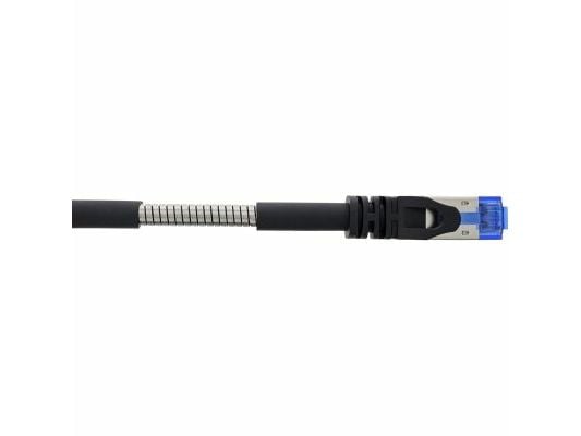 InLine 75501S, 1 m, Cat6a, U/FTP (STP), RJ-45, RJ-45, Svart