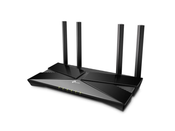 TP-Link Archer VX1800v, Wi-Fi 6E (802.11ax), Dual-band (2,4 GHz / 5 GHz), Ethernet LAN, ADSL, Sort, Bordplate-ruter