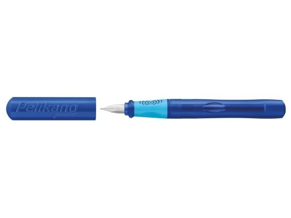 Pelikan 824859, Blå, Patronpåfyllingssystem, Blå, Rustfritt stål, Venstrehendt, Tyskland