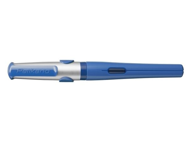 Pelikan 824446, Blå, Patronpåfyllingssystem, Blå, Rustfritt stål, Venstrehendt, Tyskland