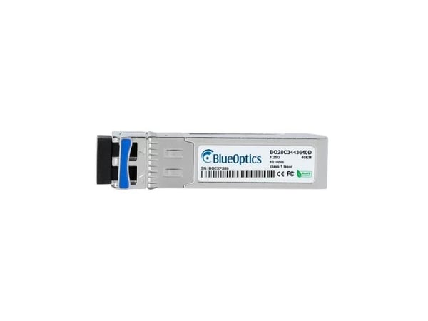 BlueOptics GLC-2BX-U-40KM-BO, Fiber optisk, 1250 Mbit/s, cSFP, LC, 40000 m, 1310 nm