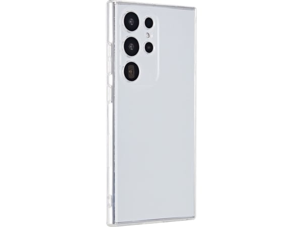 eSTUFF Infinite Vienna - Baksidedeksel for mobiltelefon - termoplast-polyuretan (TPU) - gjennomsiktig - for Samsung Galaxy S24 Ultra