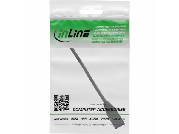 InLine 69990F, 0,2 m, Cat6a, S/FTP (S-STP), RJ-45, RJ-45