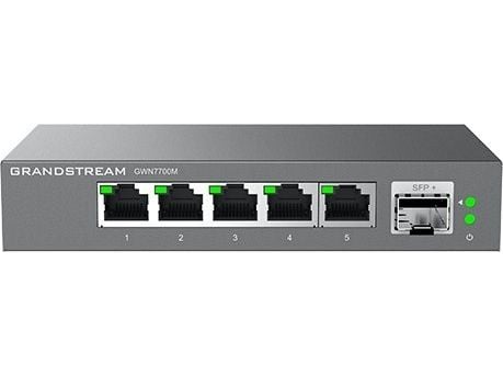 Grandstream GWN7700 Series GWN7701P - Switch - ikke-styrt - 8 x 10/100/1000 (4 PoE)