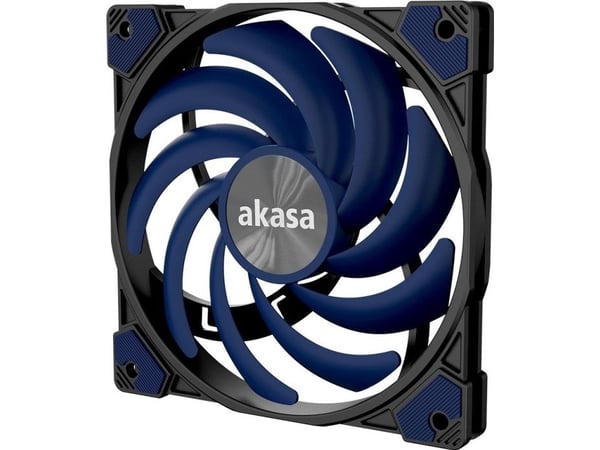 Akasa Alucia XS12 - Photic Blue Edition - kabinettvifte - primaslank - 120 mm