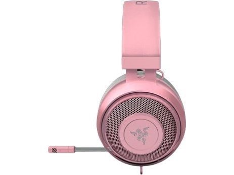 Razer Kraken Kitty V2 - Hodesett - full størrelse - kablet - USB-A - lydisolerende - kvarts