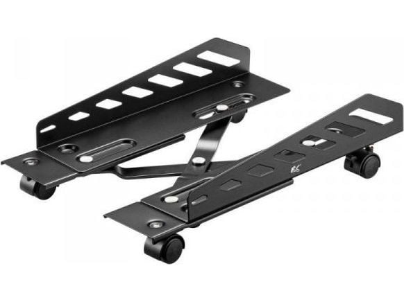 NanoRS datamaskinholder/vogn, stativ for CPU max 25 kg, hjul RS480, svart