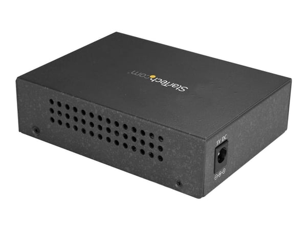 StarTech.com Gigabit Ethernet till SC Fibermediaomvandlare - 1000Base-SX - Enkelläge - 10 km - Fibermediekonverterare - 1GbE - över fiberoptik - 10...