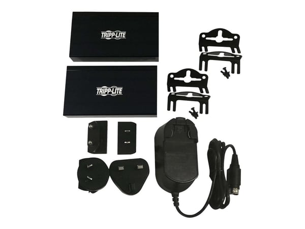 Eaton Tripp Lite Series DisplayPort to HDMI over Cat6 Extender Kit with KVM Support, 4K 60Hz, 4:4:4, USB, PoC, HDCP 2.2, up to 230 ft., TAA - Video...