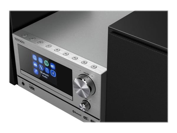 Kenwood M-7000S-S - Mikrosystem - sølv
