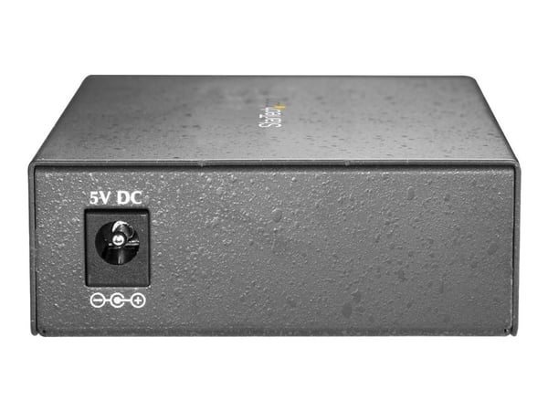 StarTech.com Gigabit Ethernet till SC Fibermediaomvandlare - 1000Base-SX - Enkelläge - 10 km - Fibermediekonverterare - 1GbE - över fiberoptik - 10...