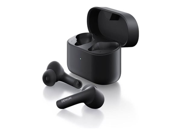 Denon AH-C630W - True wireless-hodetelefoner med mikrofon - i øret - Bluetooth - svart